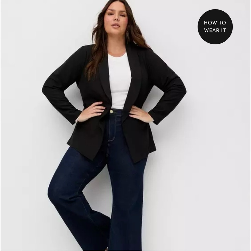TORRID CLASSIC BLAZER WORKWEAR OFFICE BUSINESS CASUAL - Picture 2 of 11